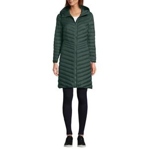 Lands' End Women's Green Down Coat